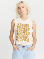 Z0ZR08863 Dust Gold Women Go Go Wrap Sweater Volcom Clothing - Image 5