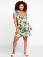 Z0ZR08870 Slate Grey Women Excapism Dress Volcom Clothing - Image 15