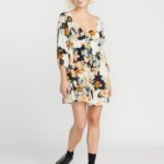 Z0ZR08886 Cloud Women J'Taime This Dress Volcom Clothing