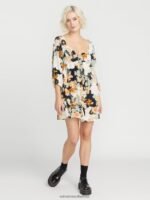 Z0ZR08886 Cloud Women J'Taime This Dress Volcom Clothing