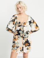 Z0ZR08886 Cloud Women J'Taime This Dress Volcom Clothing - Image 7