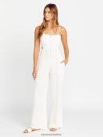 Z0ZR08887 Cloud Women Coco Ho Cutout Romper Volcom Clothing - Image 13