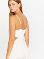 Z0ZR08887 Cloud Women Coco Ho Cutout Romper Volcom Clothing - Image 5