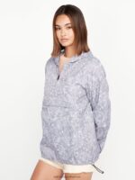 Z0ZR08895 Moonbeam Women Earth Tripper Jacket Volcom Clothing - Image 12