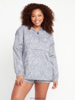Z0ZR08895 Moonbeam Women Earth Tripper Jacket Volcom Clothing - Image 3