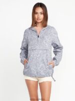 Z0ZR08895 Moonbeam Women Earth Tripper Jacket Volcom Clothing - Image 8