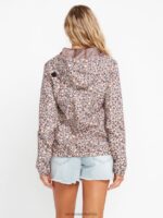 Z0ZR08896 Slate Grey Women Enemy Stone Jacket Volcom Clothing - Image 7