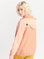 Z0ZR08903 Coral Women Enemy Stone Jacket Volcom Clothing - Image 11