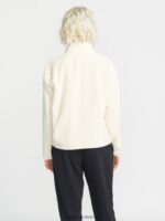 Z0ZR08904 Cloud Women Pheelin Phurry Zip Jacket Volcom Clothing - Image 2