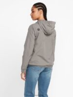 Z0ZR08905 Gunmetal Grey Women Enemy Stone Jacket Volcom Clothing - Image 2