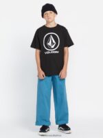 Z0ZR08906 Harbor Blue Women Thisthatthem Skate Pants Volcom Clothing - Image 18