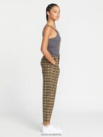 Z0ZR08907 Dijon Women Thisthatthem Skate Pants Volcom Clothing - Image 5