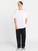 Z0ZR08908 Black Women Thisthatthem Skate Pants Volcom Clothing - Image 3