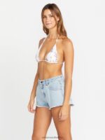 Z0ZR08913 Ice Women Coco Ho Denim Shorts Volcom Clothing - Image 2