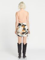 Z0ZR08914 Cloud Women Stone Of Biscay Skirt Volcom Clothing - Image 3