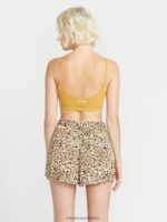 Z0ZR08919 Animal Print Women Meeyoww Shorts Volcom Clothing - Image 5