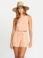 Z0ZR08921 Clay Women Lived In Shorts Volcom Clothing - Image 2