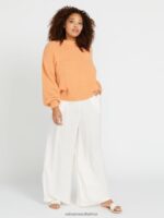 Z0ZR08922 Cloud Women Coco Ho Trouser Pants Volcom Clothing - Image 13
