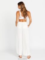 Z0ZR08922 Cloud Women Coco Ho Trouser Pants Volcom Clothing - Image 9