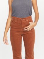 Z0ZR08923 Nutmeg Women Stoned Straight Pants Volcom Clothing - Image 7