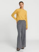 Z0ZR08926 Black Women Daisie Babie Pants Volcom Clothing - Image 2