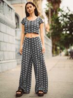 Z0ZR08926 Black Women Daisie Babie Pants Volcom Clothing