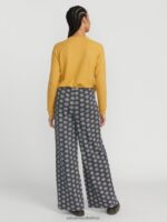 Z0ZR08926 Black Women Daisie Babie Pants Volcom Clothing - Image 5