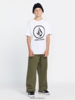 Z0ZR08932 Military Women Thisthatthem Skate Pants Volcom Clothing - Image 11