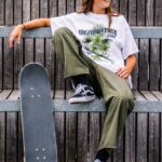 Z0ZR08932 Military Women Thisthatthem Skate Pants Volcom Clothing