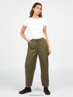 Z0ZR08932 Military Women Thisthatthem Skate Pants Volcom Clothing - Image 19