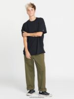 Z0ZR08932 Military Women Thisthatthem Skate Pants Volcom Clothing - Image 5