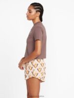 Z0ZR08939 Hazel Women Retrospectacle Shorts Volcom Clothing - Image 12