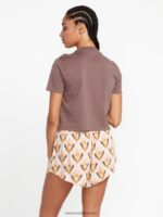 Z0ZR08939 Hazel Women Retrospectacle Shorts Volcom Clothing - Image 10