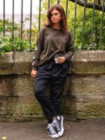 Z0ZR08941 Black Women Frochickie Trousers Volcom Clothing