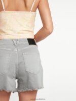 Z0ZR08948 Moonbeam Women Stone Step Hirise Shorts Volcom Clothing - Image 3