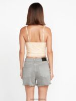 Z0ZR08948 Moonbeam Women Stone Step Hirise Shorts Volcom Clothing - Image 10