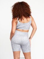 Z0ZR08951 Moonbeam Women Lived in Lounge Bike Shorts Volcom Clothing - Image 4