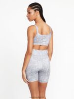 Z0ZR08951 Moonbeam Women Lived in Lounge Bike Shorts Volcom Clothing - Image 9
