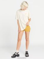 Z0ZR08952 Dijon Women Lived In Bike Shorts Volcom Clothing - Image 13
