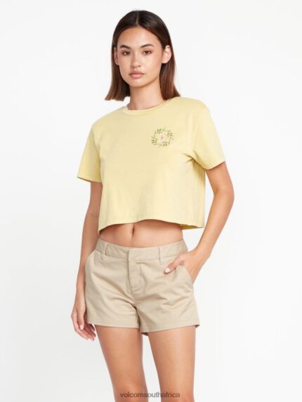 Z0ZR08956 Oxford Tan Women Frochickie Shorts Volcom Clothing