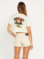 Z0ZR08958 Sand Women Stoney Stretch Shorts Volcom Clothing - Image 16