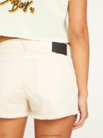 Z0ZR08958 Sand Women Stoney Stretch Shorts Volcom Clothing - Image 4