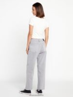Z0ZR08961 Moonbeam Women Stone Step High Rise Pants Volcom Clothing - Image 3