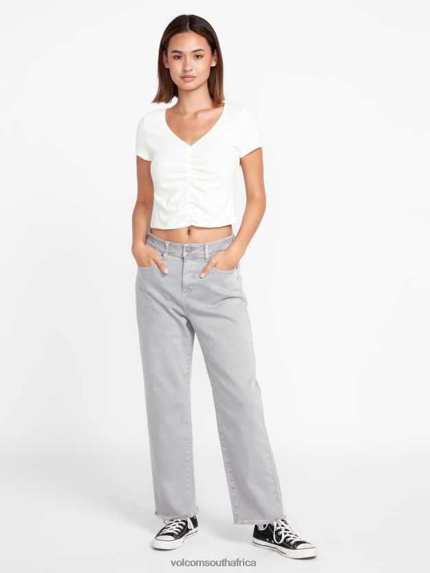 z0zr08961_moonbeam_women_stone_step_high_rise_pants_volcom_clothing.jpg Z0ZR08961 Moonbeam Women Stone Step High Rise Pants Volcom Clothing - Image 1
