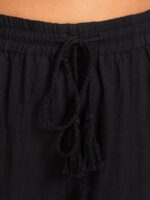 Z0ZR08964 Black Women Sun Spent Pants Plus Size Volcom Clothing - Image 11