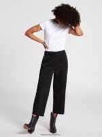 Z0ZR08970 Black Women Whawhat Chino Pants Volcom Clothing