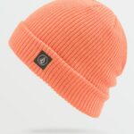 Z0ZR08972 Coral Women Full Stone Beanie Volcom Accessories