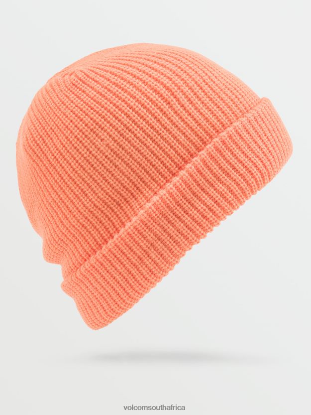 Z0ZR08972 Coral Women Full Stone Beanie Volcom Accessories - Image 3