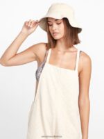 Z0ZR08976 Sand Women Apres Sol Bucket Hat Volcom Accessories - Image 5
