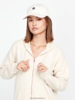 Z0ZR08978 Star White Women Circle Stone Dad Hat Volcom Accessories - Image 4